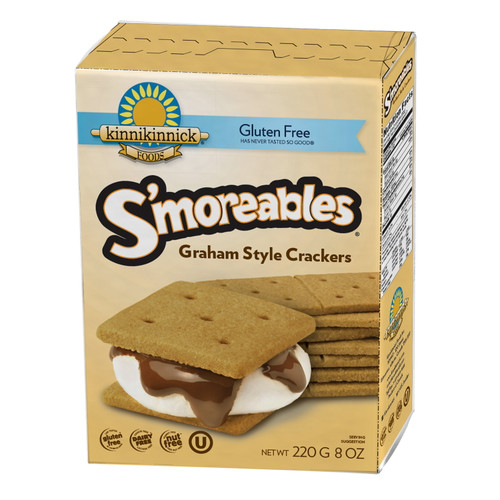 Kinnikinnick Graham Style Crackers, 8 Oz