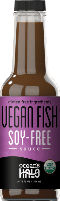Ocean's Halo Organic Vegan Fish Sauce, Soy-free, 10 Fl Oz.