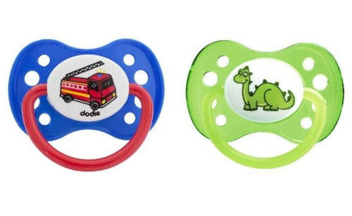 Dodie 2 Silicone Anatomic Pacifiers 18months +