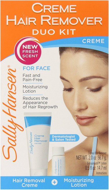 Sally Hansen Facial Hair Creme Remover Kit 1 Ea (pack Of 3)