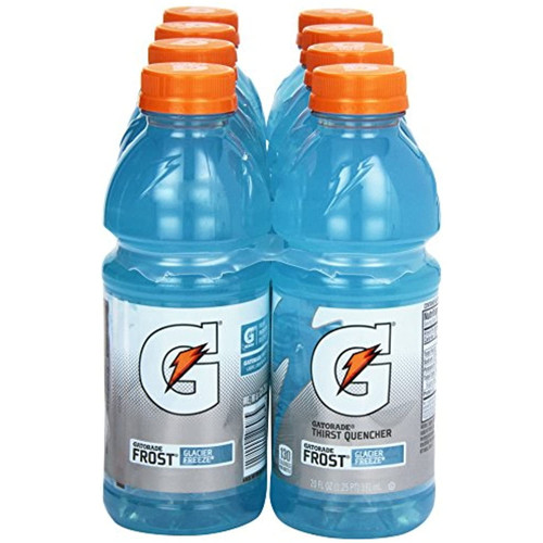 Gatorade Frost Glacier Freeze, 8 Ct, 20 Oz