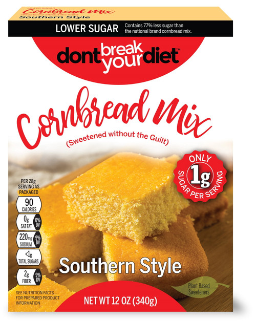 Dbyd Low Sugar Cornbread Mix, 12 Oz