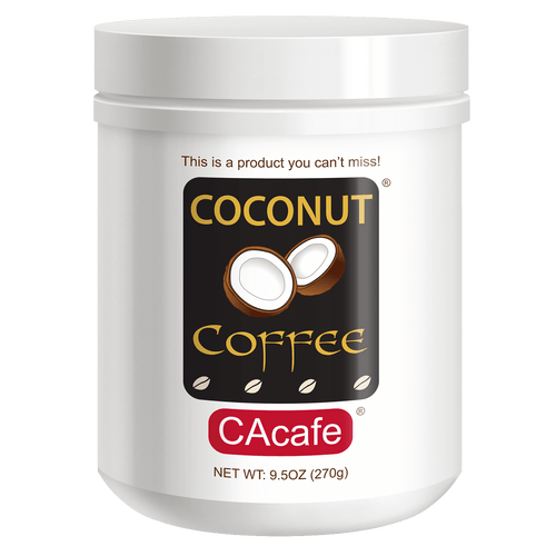 Cacafe Coconut Instant Coffee 9.5 Oz