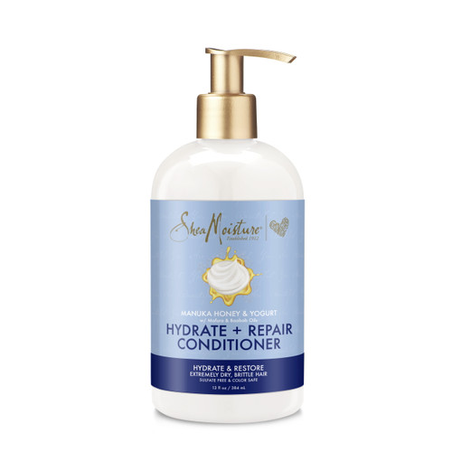 Sheamoisture Moisturizing Conditioner, Hydrate + Repair Sulfate-free For Damaged Hair, 13 Oz