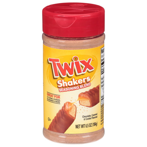 Twix Shakers Chocolate, Caramel & Cookie Flavored Seasoning Blend 6.5 Oz