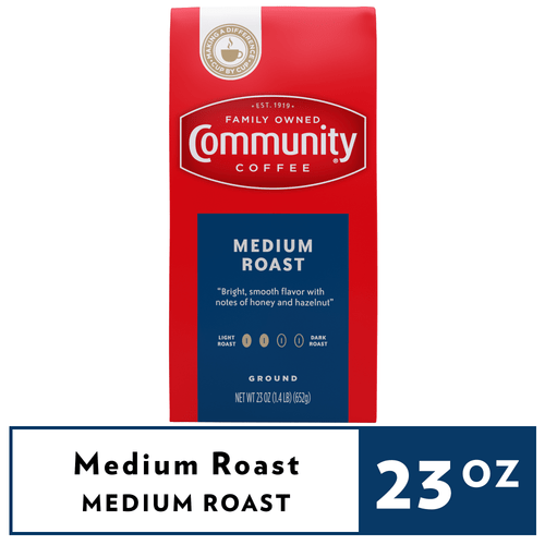 Community Coffee Medium Roast Ground Coffee, 23 Oz, Bag