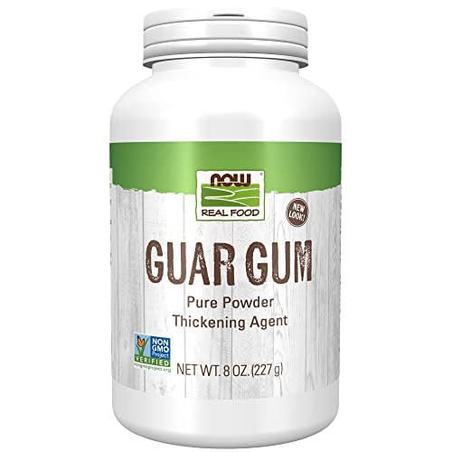 Now Foods, Guar Gum Powder, 100% Pure Powder, Natural Thickener, Gluten-free, 8-ounce