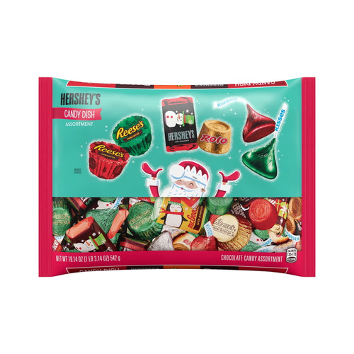 Hershey's, Reese's And Rolo®, Chocolate Assortment Candy, Christmas, 19.14 Oz, Variety Bag