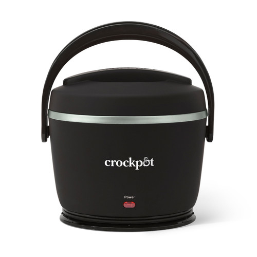 Crockpot Electric Lunch Box, Portable Food Warmer, 20-ounce, Black Licorice