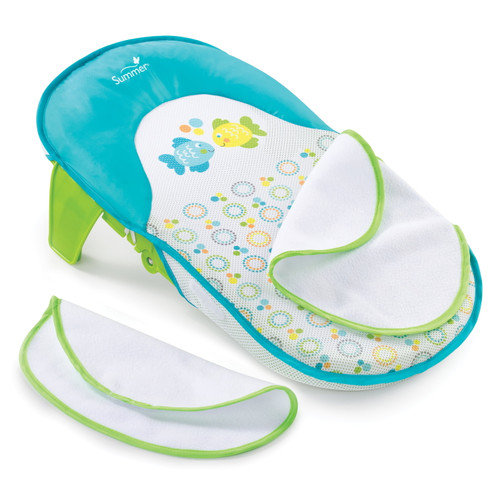 Summer Bath Sling With Warming Wings (teal)
