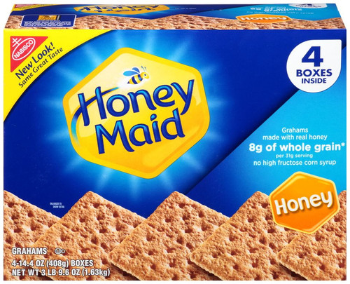 Product Of Nabisco Honey Maid Grahams 4 Pk. 14.4 Oz.