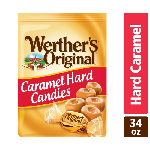 Werther's Original Hard Caramel Candy, 34 Oz