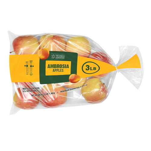 Freshness Guaranteed Ambrosia Apples, 3 Lb Bag