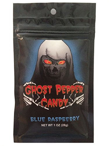 Blue Raspberry Ghost Pepper Candy