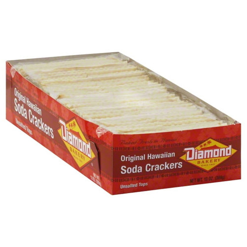 Diamond Bakery Original Hawaiian Soda Crackers, 13 Oz.