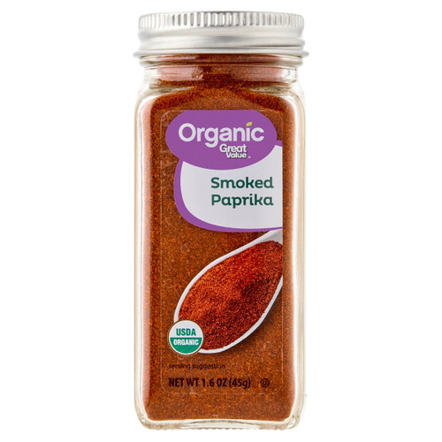 Great Value Organic Smoked Paprika, 1.6 Oz