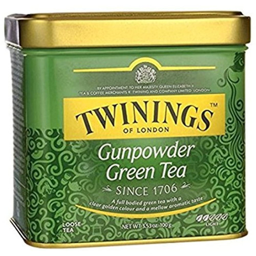 Twinings Of London Loose Gunpowder Green Tea, 3.53 Ounce Tin