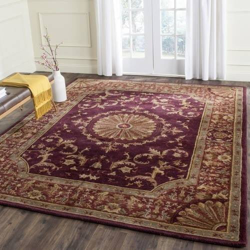 Safavieh Empire Naira Traditional Wool Area Rug, Burgundy, 2' X 3'