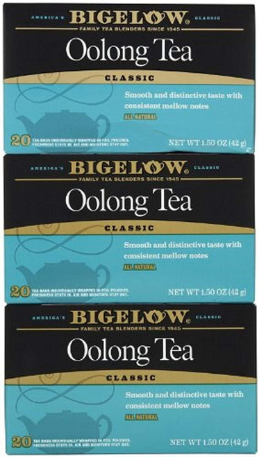 Bigelow Tea Oolong, 20 Bags (3 Pack) 60 Tea Bags