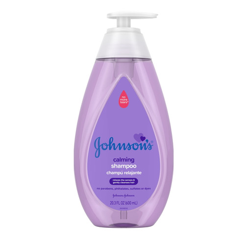 Johnson's Calming No Tears Baby Daily Shampoo With Naturalcalm Aromas, 20.3 Fl Oz
