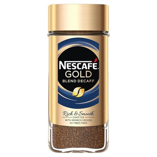 Nescafe Gold Blend Decaff Instant Coffee - 100g (0.22lbs)
