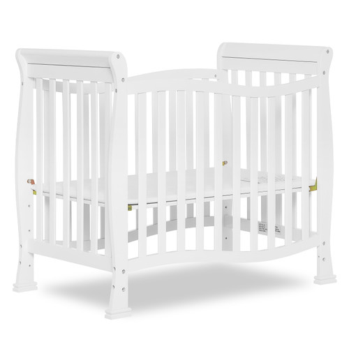 &nbsp;dream On Me Baker 4 In 1 Convertible Mini Crib, White