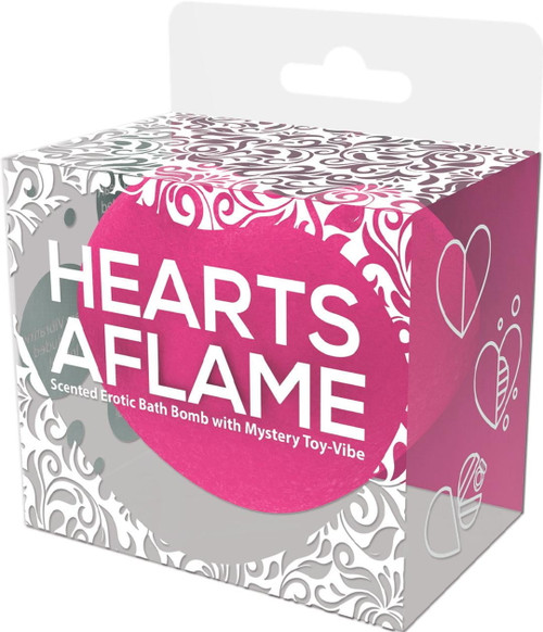 Hearts Aflame Erotic Lovers Bath Bomb