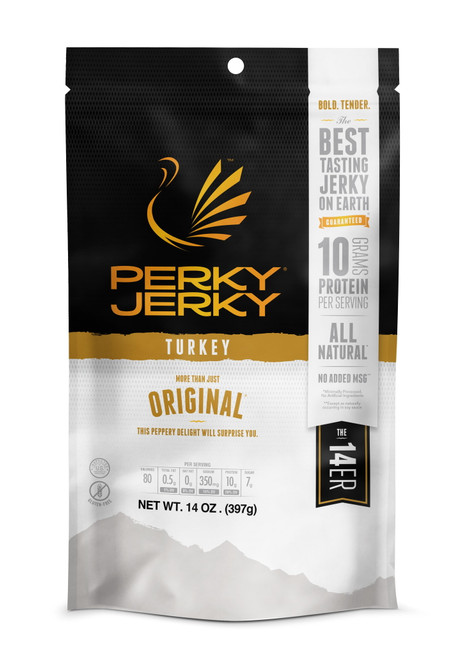 Perky Jerky Turkey More Than Just Original, 14 Oz