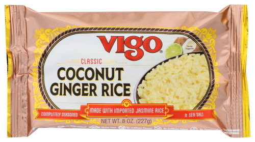 Vigo Foods Coconut Ginger Rice, 8 Oz
