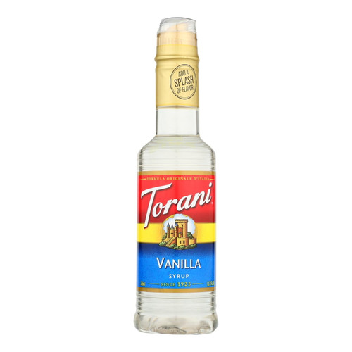 Torani - Coffee Syrup - Vanilla - Case Of 4 - 12.7 Fl Oz.