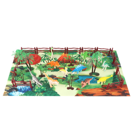 Black Friday Deals 2021 Christmas Gifts Education 34pc Christmas Dinausors Toys For Boys With Plastic Dinosaur Figures & Dinosaur Rug Baby Play Mat & Tree Cake Decorate Supplies Toys For Kids On Clea