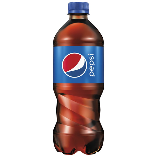 Pepsi Cola Soda 20oz Bottles, Quantity Of 16
