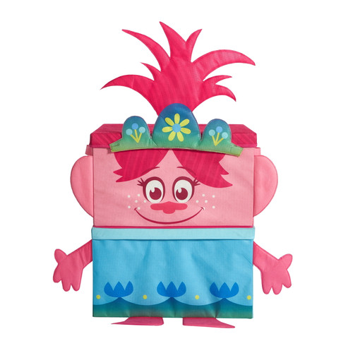 Trolls 2 Stackable Figural Kids Storage Boxes