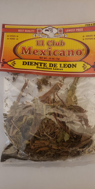 Diente De Leon Dandelion Leaves Loose Leaves 0.25 Oz Bag