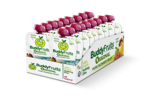 (price/case)buddy Fruits Pure Blended Multi-fruit Snack 3.2 Ounce Pack - 18 Per Case