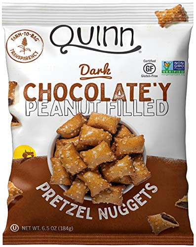 Chocolate'y Peanut Butter Filled Pretzel Nuggets, Gluten Free, Non-gmo, 7 Oz Bag