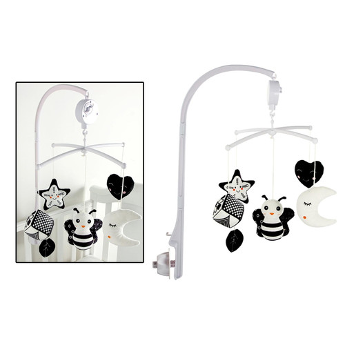 Rotatable Baby Mobile Movement Hanging Montessori Clockwork Bed Bell Toy Mobile Arm For Crib Crib For Stroller Crib Girls Infant ,