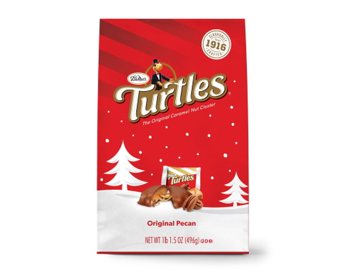 Turtles Holiday, Milk Chocolate Caramel Pecan Clusters, 17.5oz