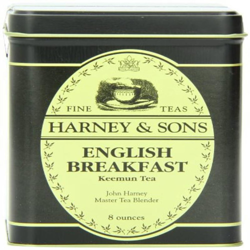 Harney & Sons Loose Leaf Black Tea, English Breakfast, 8 Ounce