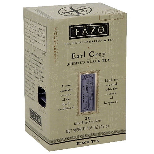 Tazo Earl Grey Tea, 20ct (pack Of 6)