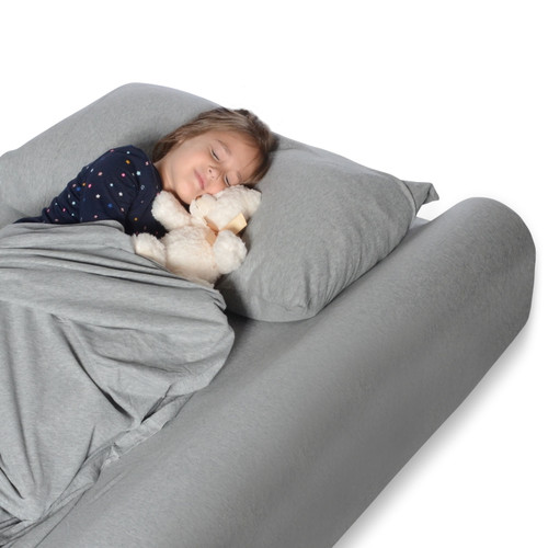 Milliard  Bed Bumper (2pack) Toddler Foam Bed Rail With Washable Cover And Non-slip Bottom - 52" X 7" X 4.5"