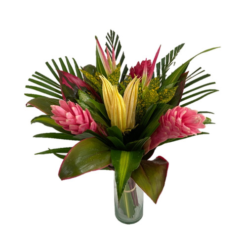Golden Daze Bouquet - Everyday Bouquet - Yellow Red Green - By Bloomingmore