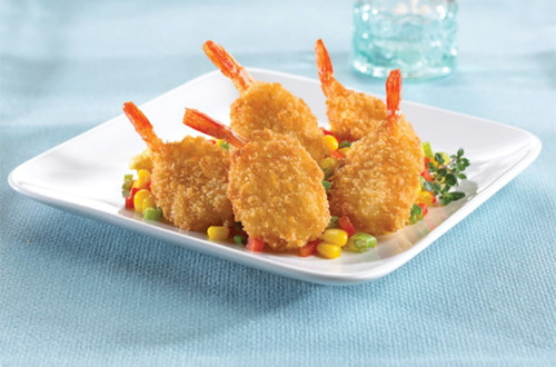 Pack Of 4, Mrs. Friday's, Breaded Butterfly Shrimp, 3 Lbs
