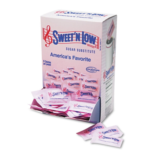 Sweet'n Low 4480050150 Sugar Substitute, 400 Packets/box