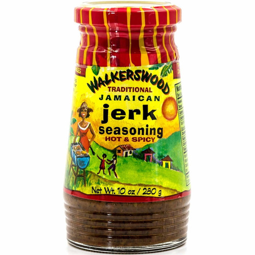 Walkerswood Traditional Jamaican Jerk Seasoning, Hot & Spicy, 10 Oz