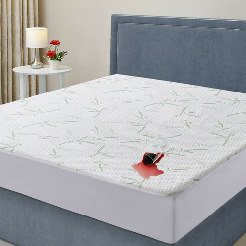 Mattress Protector Waterproof 16 Inch Deep Pocket Fitted Mattress Pad Bed Cover Size King