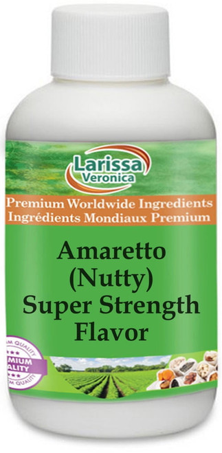 Larissa Veronica Amaretto (nutty) Super Strength Flavor, (amaretto (nutty), 8 Oz, 1-pack, Zin: 527502)