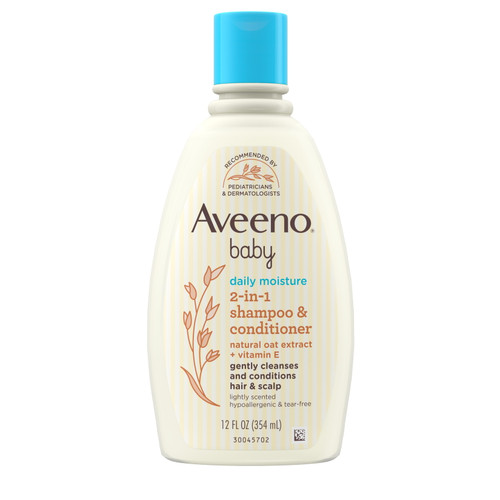 Aveeno Baby 2in1 Shampoo & Conditioner 12 Oz