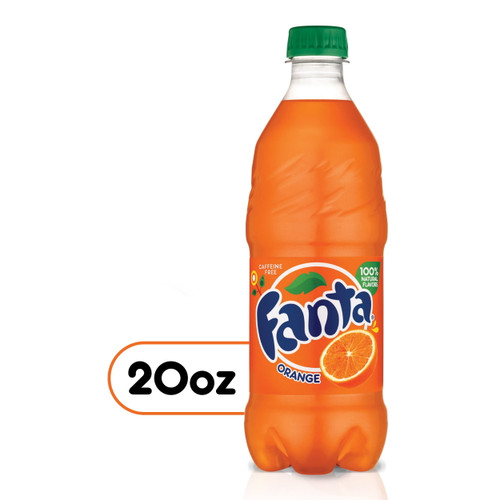 Fanta Orange Soda 20oz Bottles (pack Of 24)