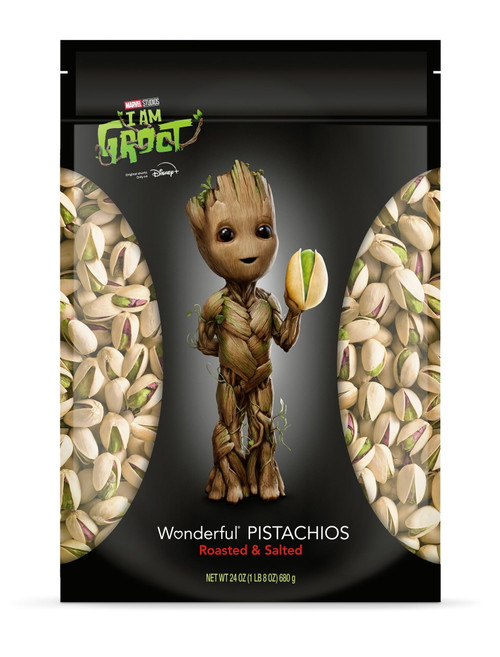 Wonderful Pistachios Roasted & Salted Groot, 24 Oz